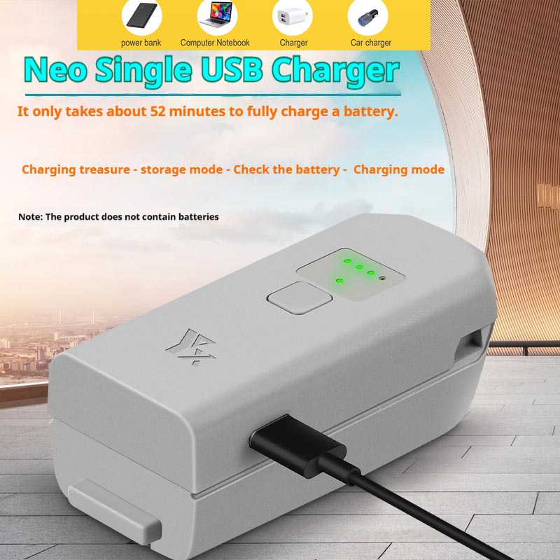 Drone Power Bank - Caricabatteria USB bidirezionale per DJI NEO