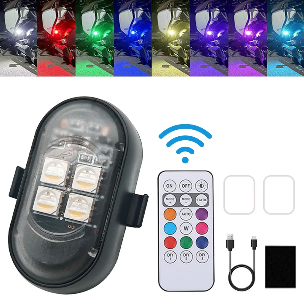 Drone Strobe Light - 1-8 Pezzi Luci di Segnalazione Ricaricabili