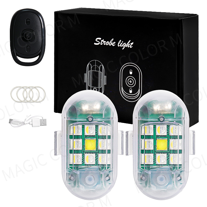 Drone Strobe Light - 2PCS Wireless LED stroboscopico luce telecomando