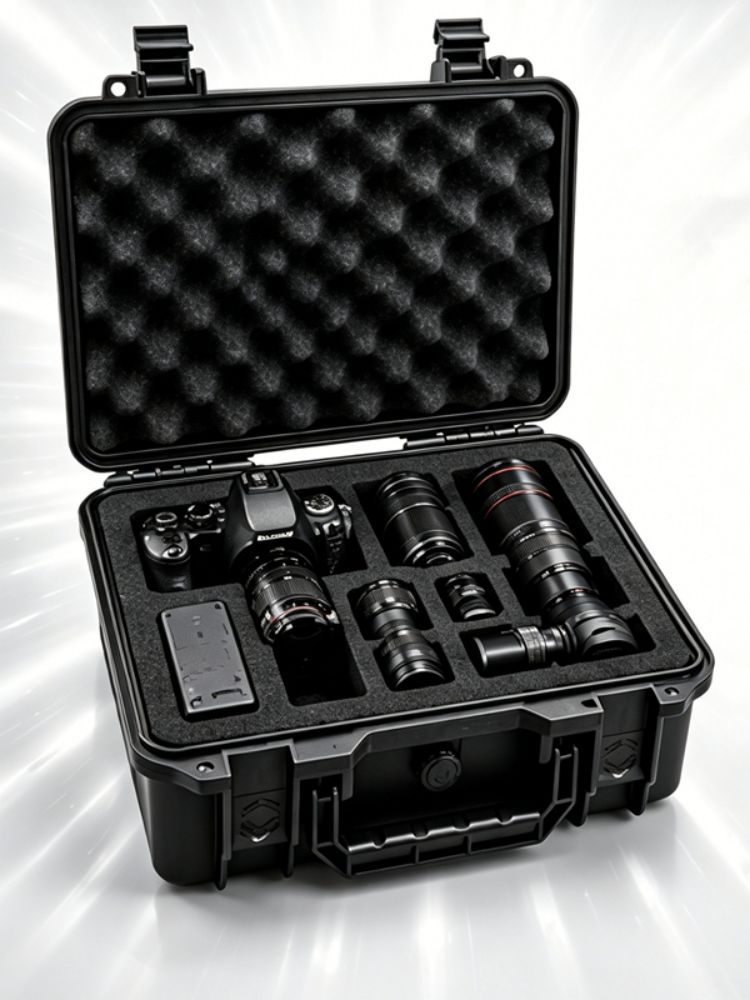 Drone Hard Shell Case - Scatola di Stoccaggio Pretagliata in Spugna