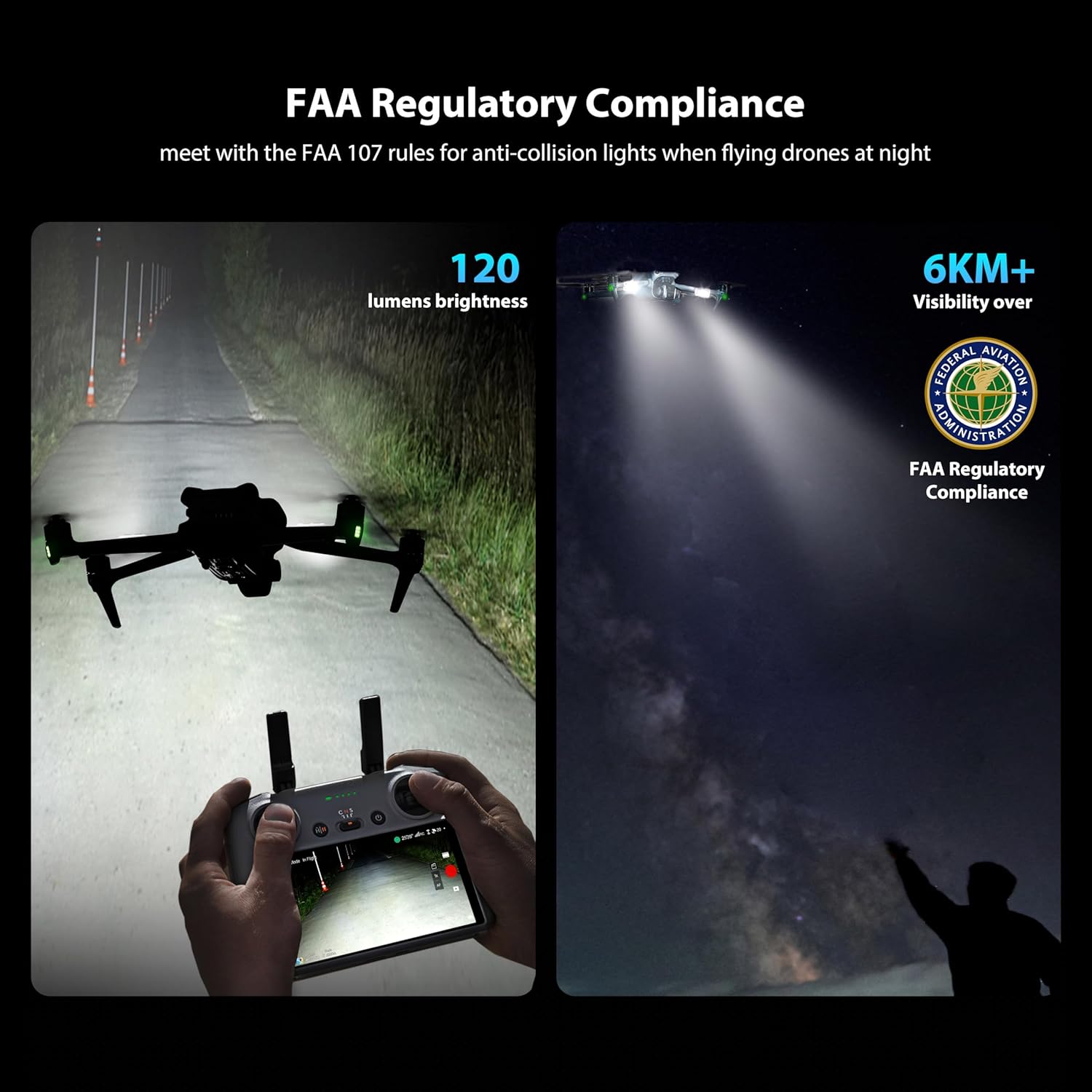 STARTRC Drone Luce stroboscopi - Drone Neck Strap recensione e prezzo