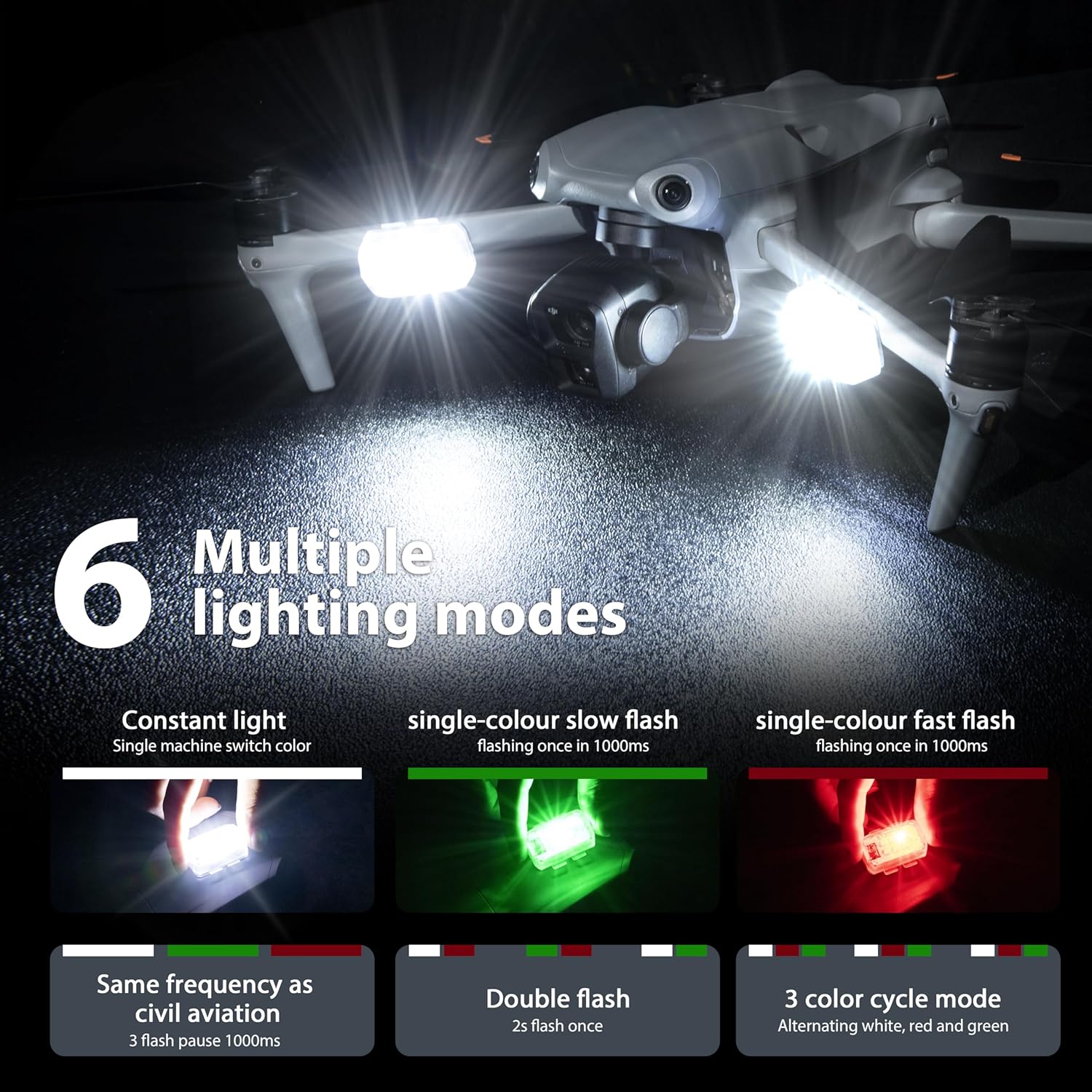 STARTRC Drone Luce stroboscopi - Drone Neck Strap recensione e prezzo
