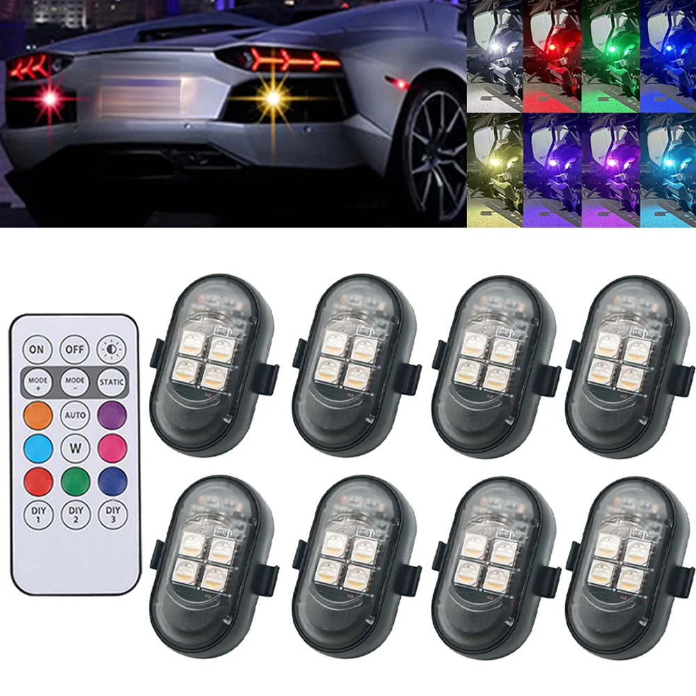 1-8 Pezzi Luci di Segnalazione - Drone Strobe Light recensione e prezzo