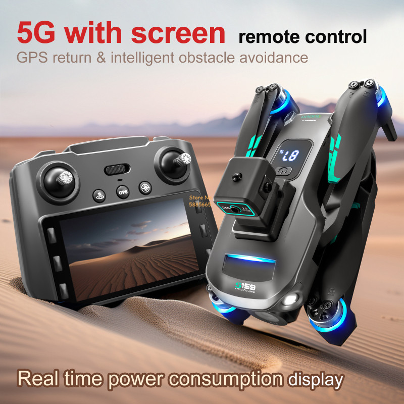 8K Doppia Fotocamera 5G WIFI F - Drone Power Bank recensione e prezzo