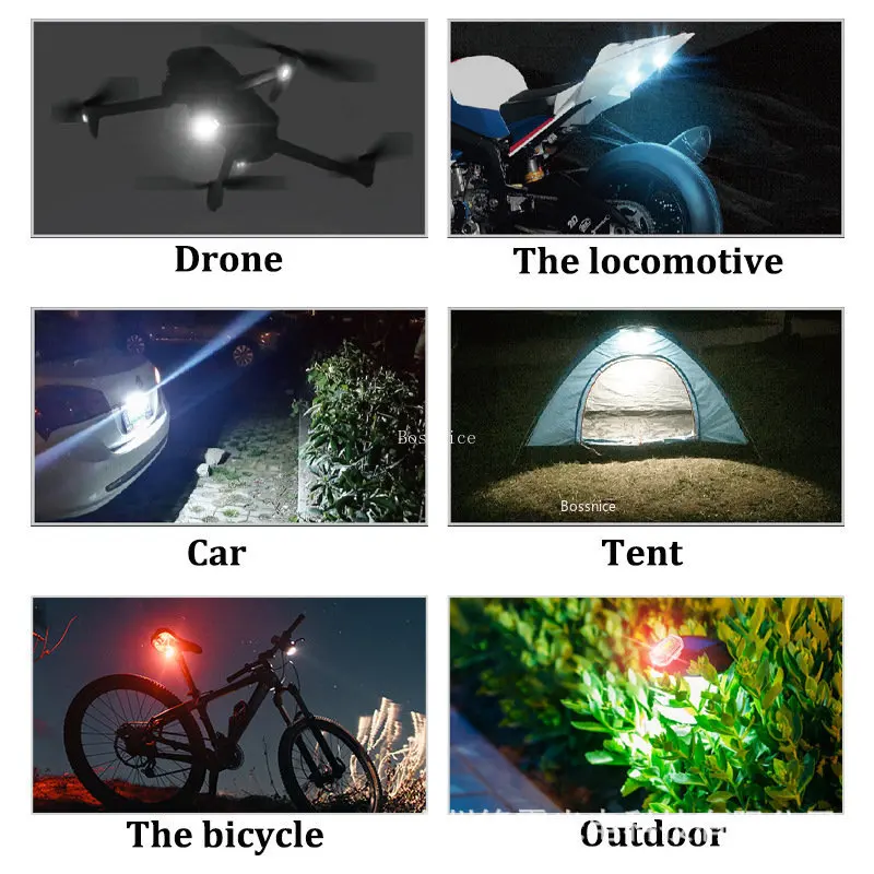 1/2 pz Wireless LED luce strob - Drone Strobe Light recensione e prezzo