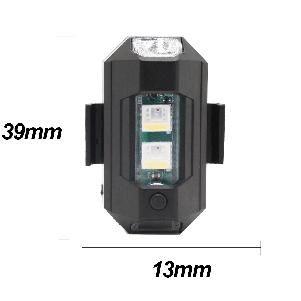 Spia LED RGB per moto per auto - Drone Strobe Light recensione e prezzo